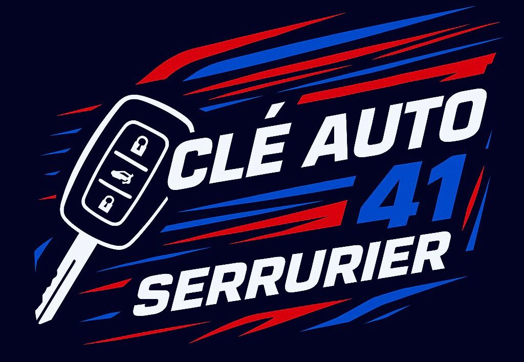 Logo clé auto 41